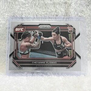 5/$20 Mint 2023 Panini Prizm Cheyenne Vlismas Rookie UFC Card 98!!